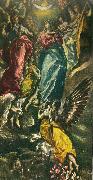 El Greco assumption of the virgin oil painting on canvas